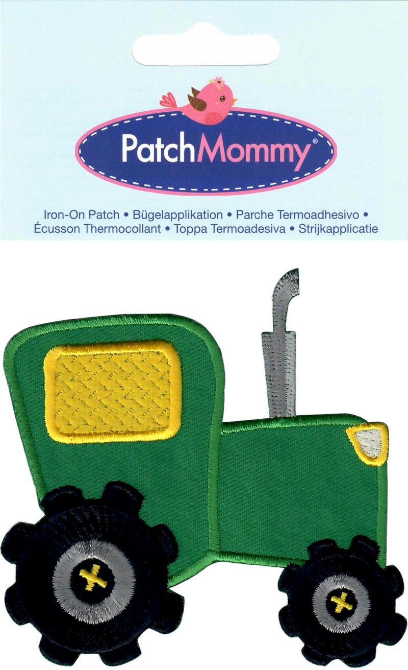 PatchMommy Tractor Patch, Iron On/Sew On - Appliques for Kids Children - Image 3